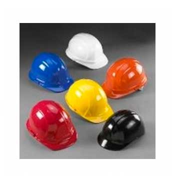 Casco tipo cachucha con suspensión plástica varios colores