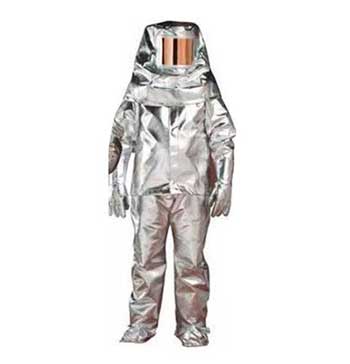 Traje de rayon aluminizado